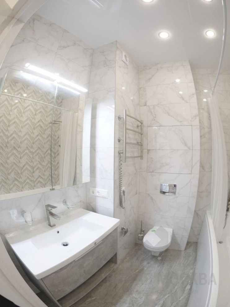 Ремонт 1-комнатной квартиры площадью 36 кв.м в ЖК «Скандинавия»