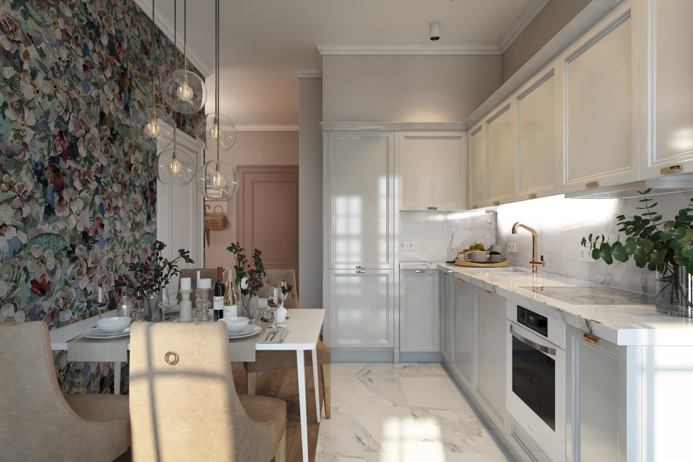 Белая кухня