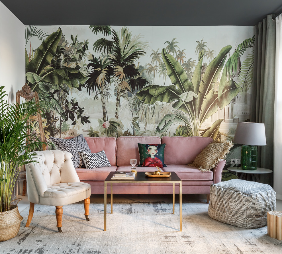 Houzz тур: Апартаменты в аренду — тропический шик в центре Москвы