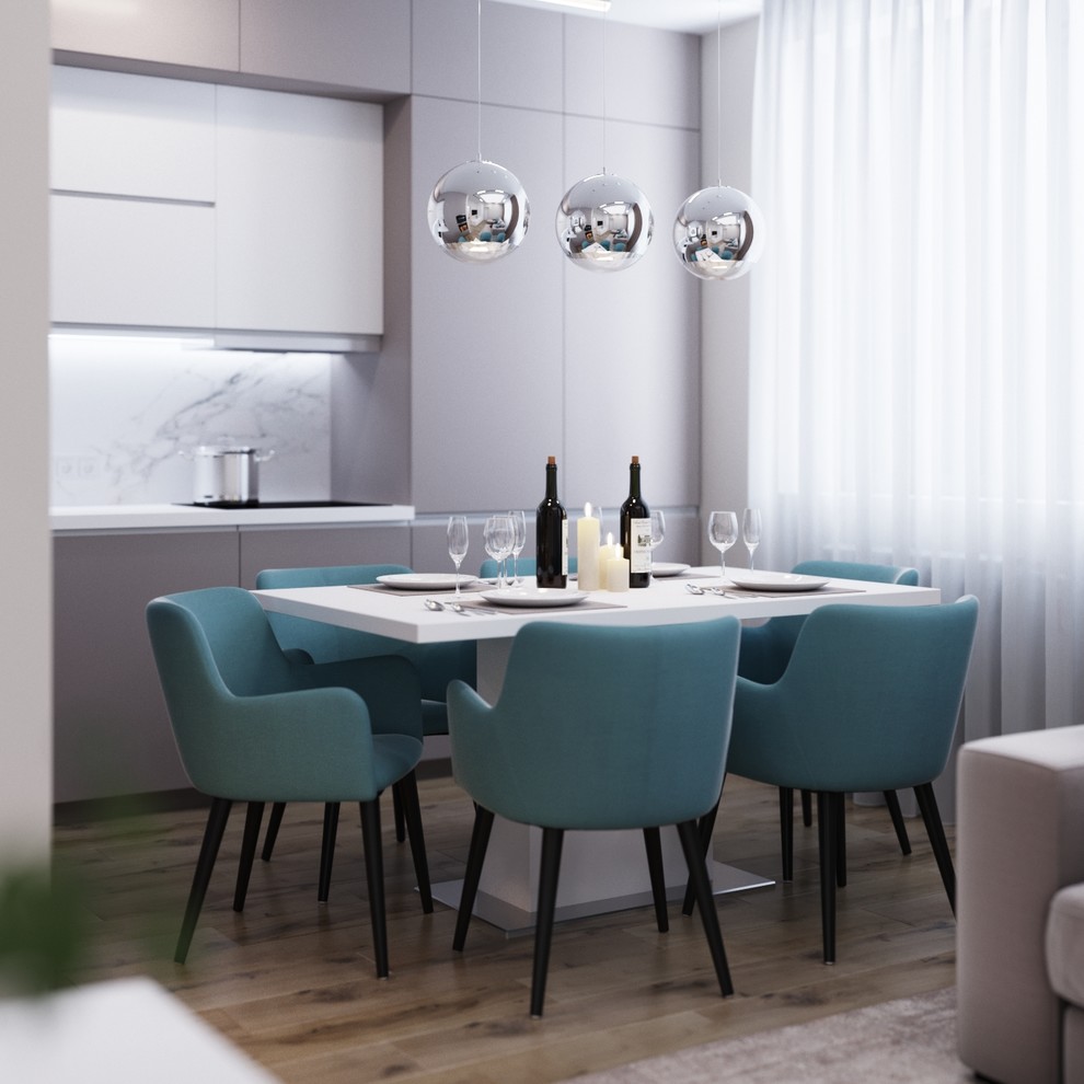 Кухня-гостиная 20,62 кв.м