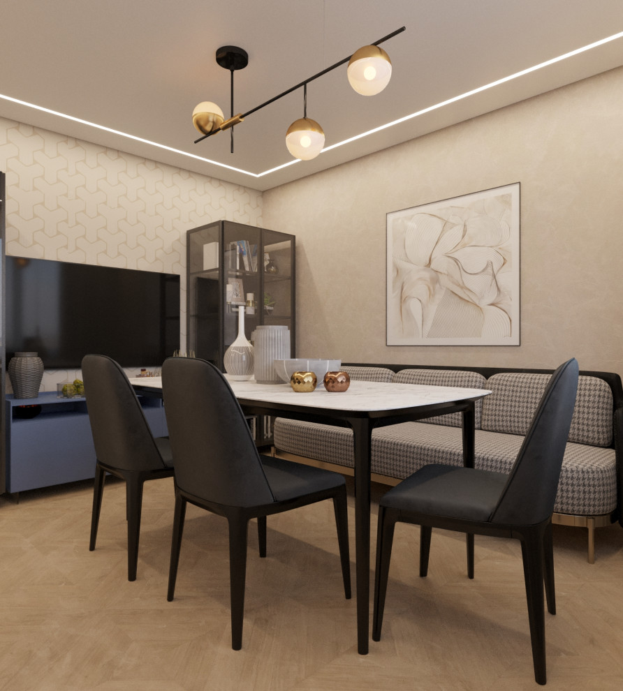 Проект современной гостиной