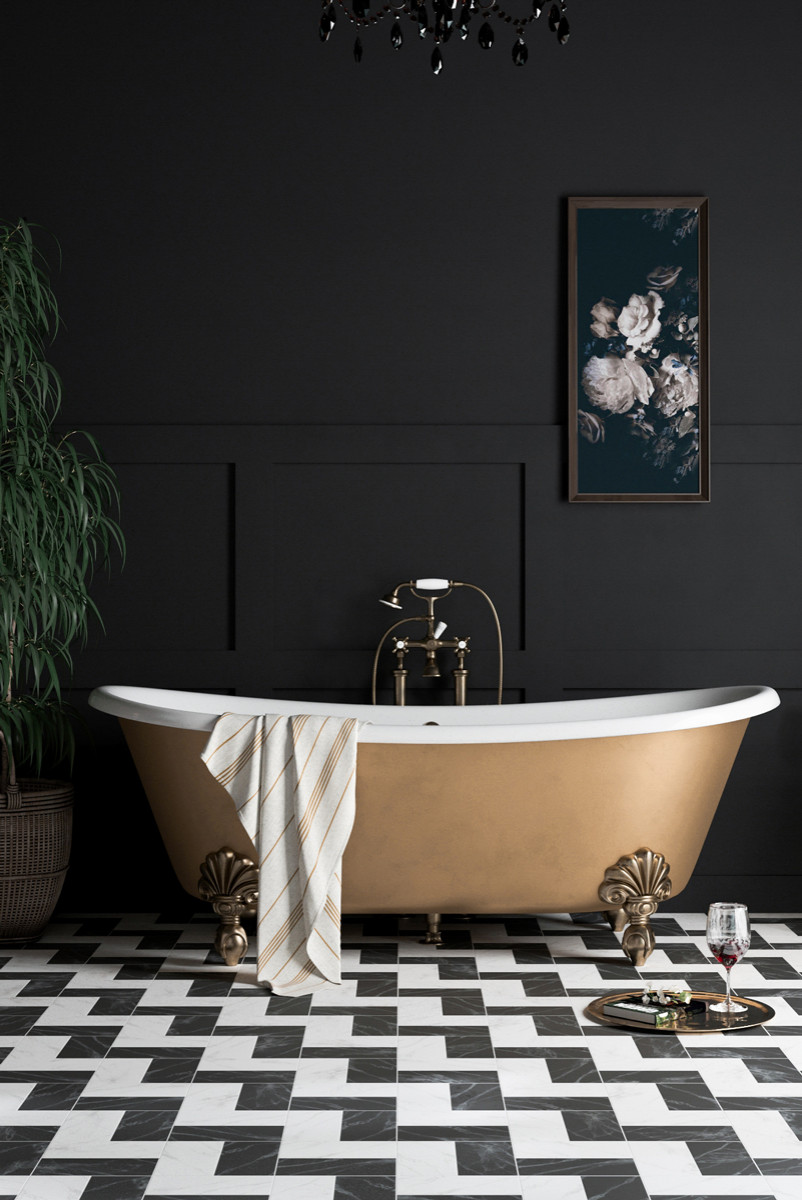 Обложка проекта: Визуализация ванной комнаты