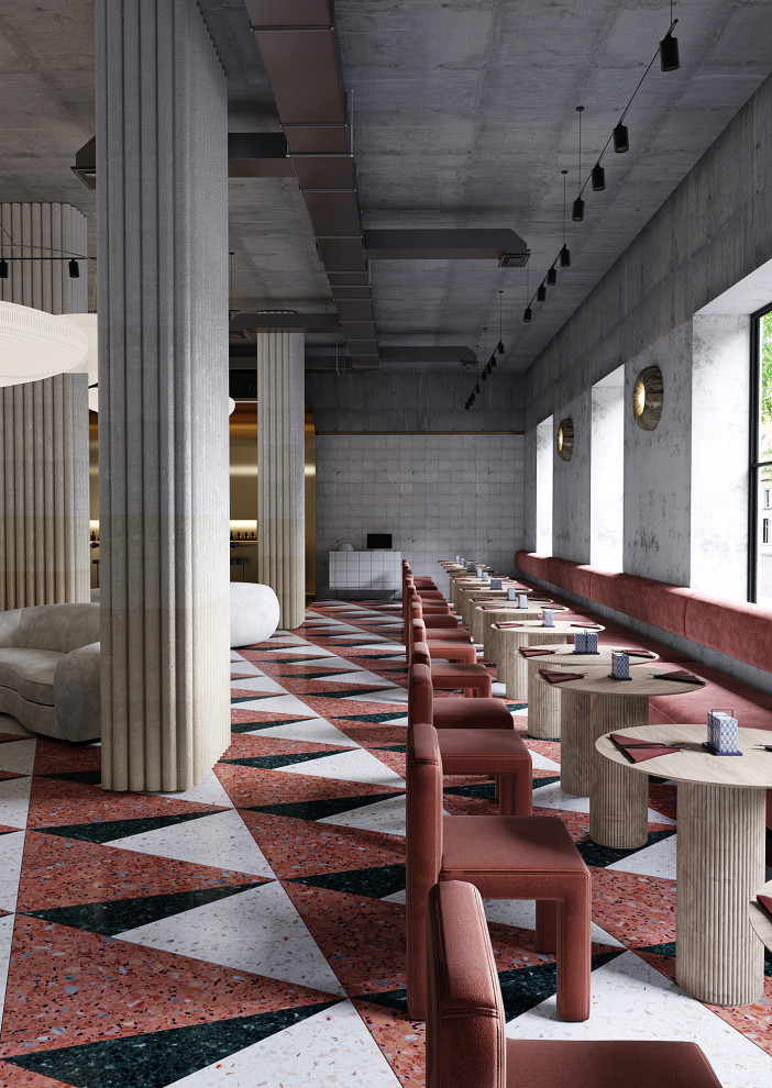 Интерьер винного ресторана и винотеки