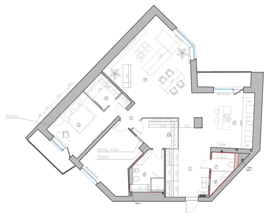 Квартира на Московской