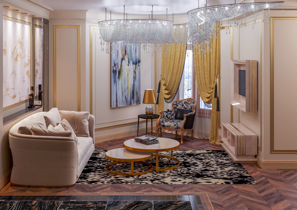 Дизайн евродвушки в ЖК Гранвиль