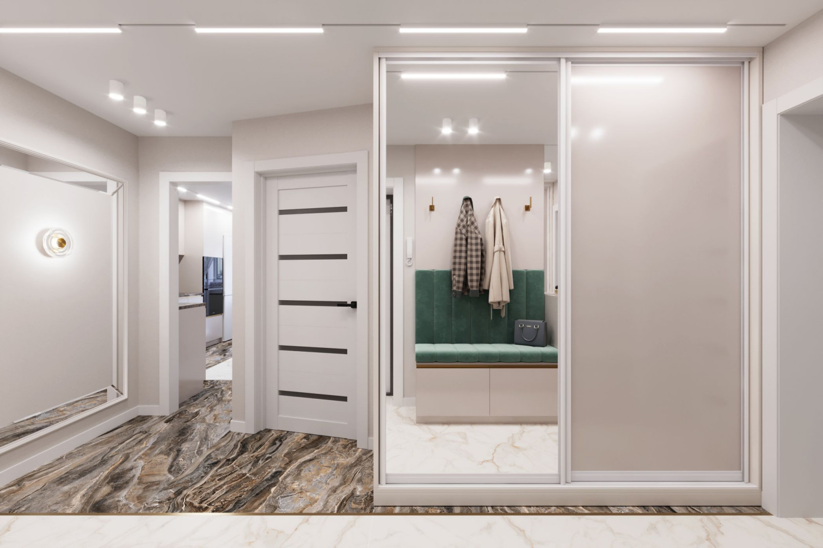 Квартира площадью 37,5 кв.м.