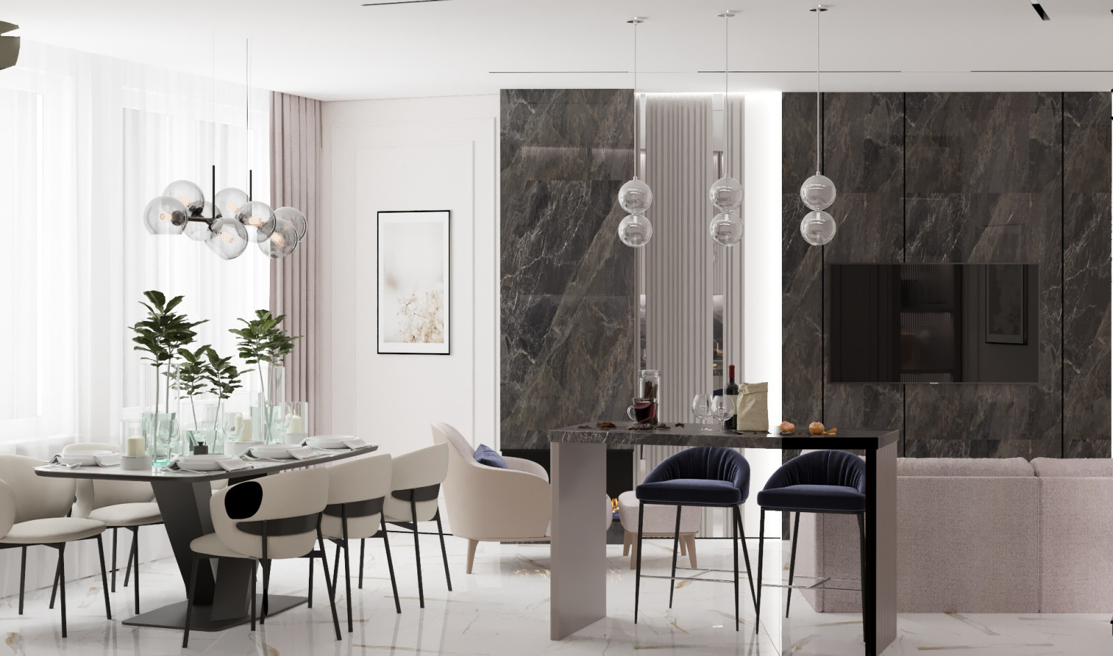 ЖК Gramercy Park 3х комнатная квартира