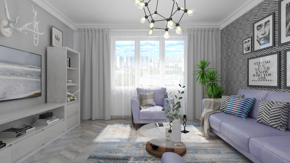 Элегантный проект квартиры в скандинавском стиле