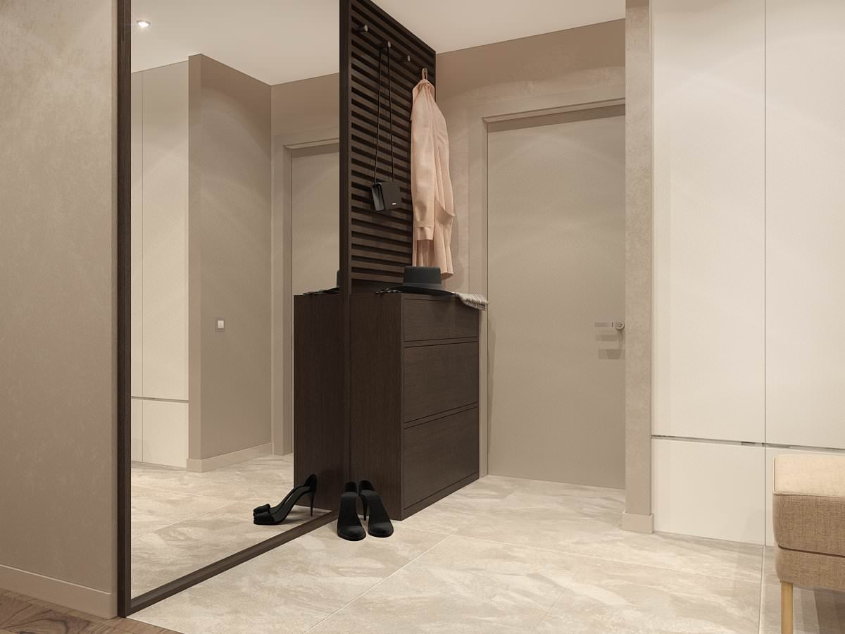 Двухкомнатная квартира в Москве