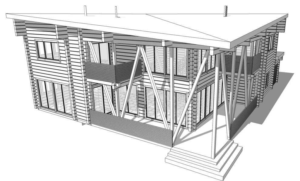 Деревянный дом