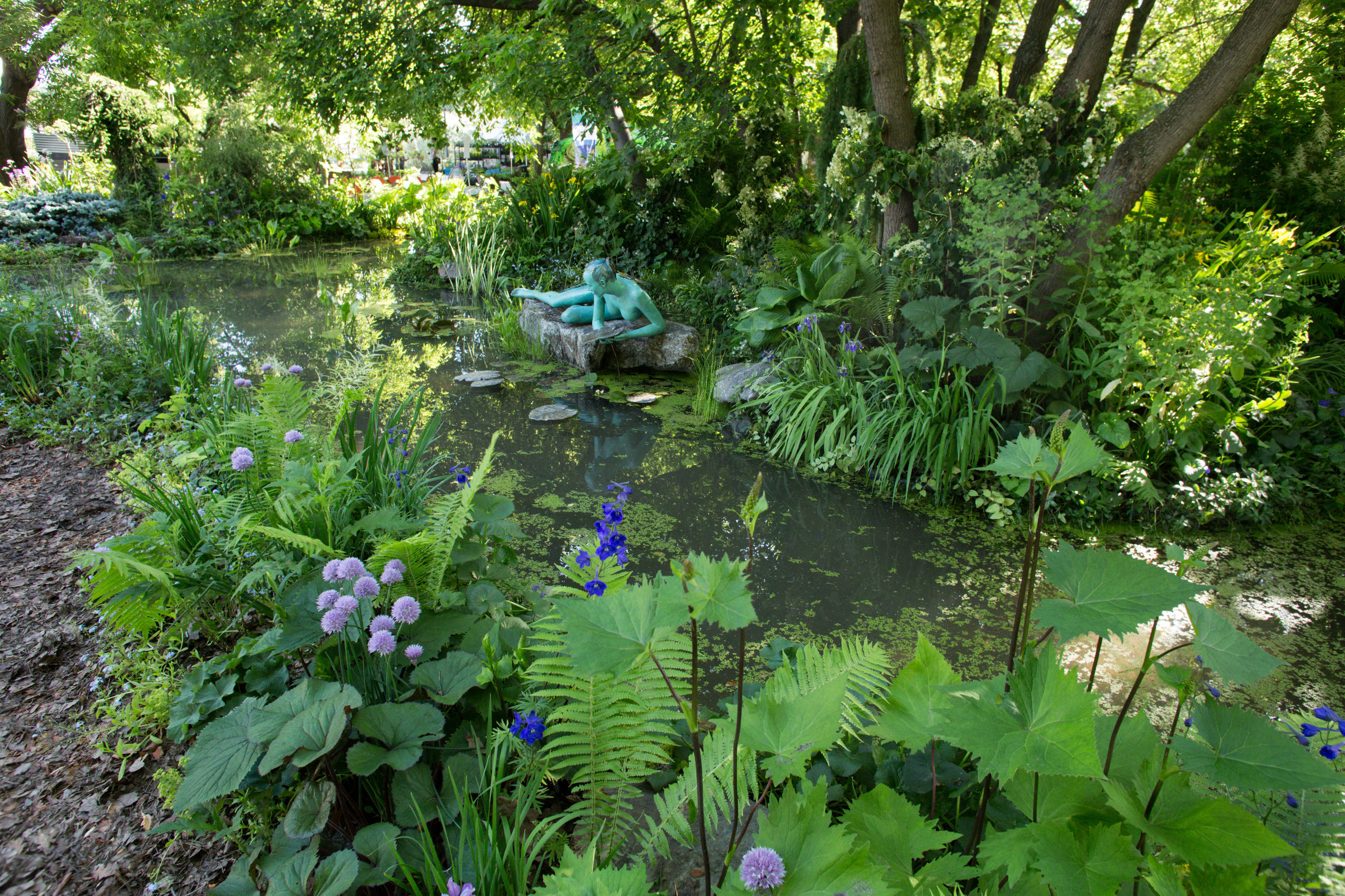 Проект недели: Сад в стиле модерн