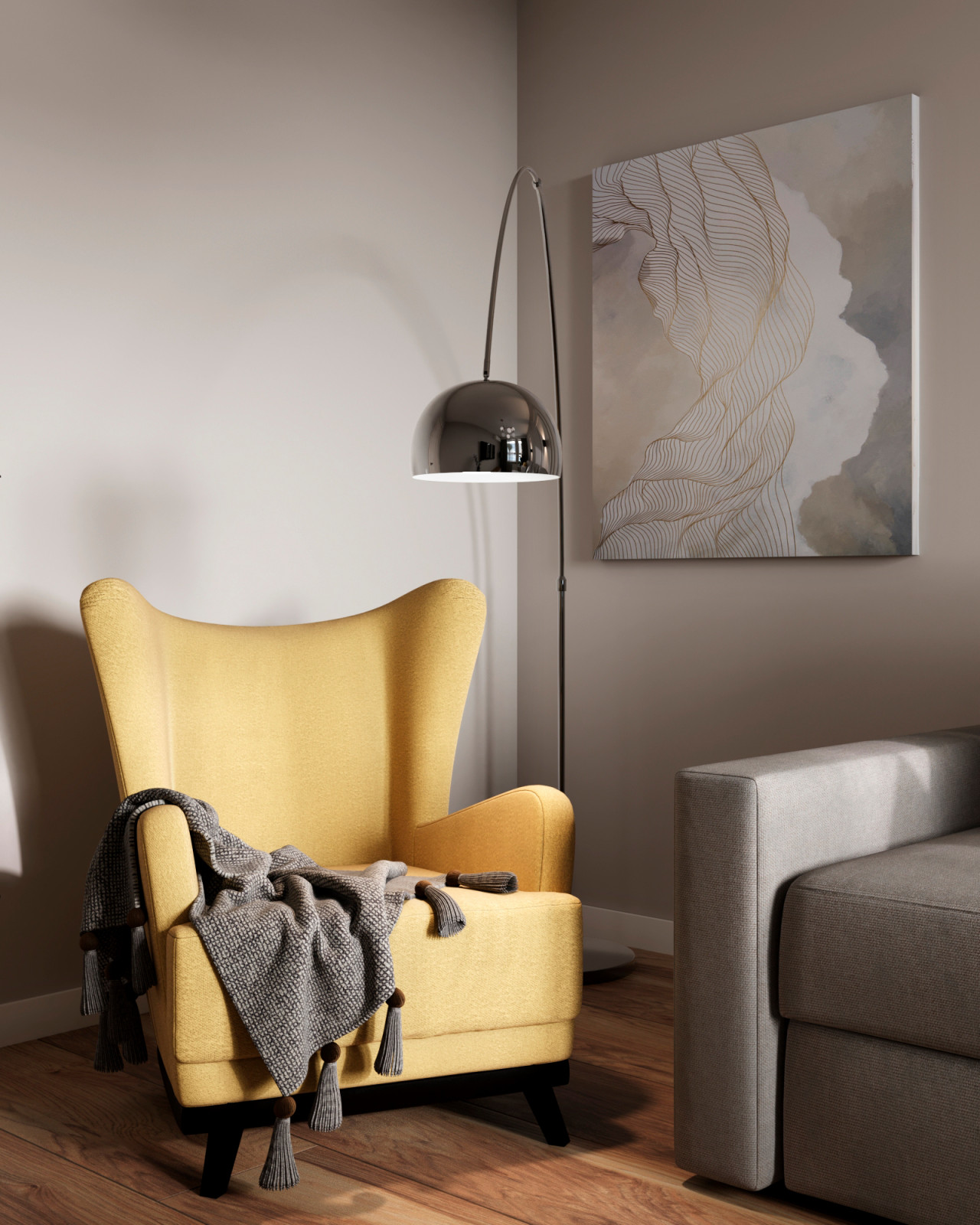 Акцентный желтый