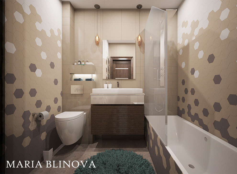 Обложка проекта: Дизайн-проект однокомнатной квартиры в ЖК Волжская Гавань в стиле минимализм