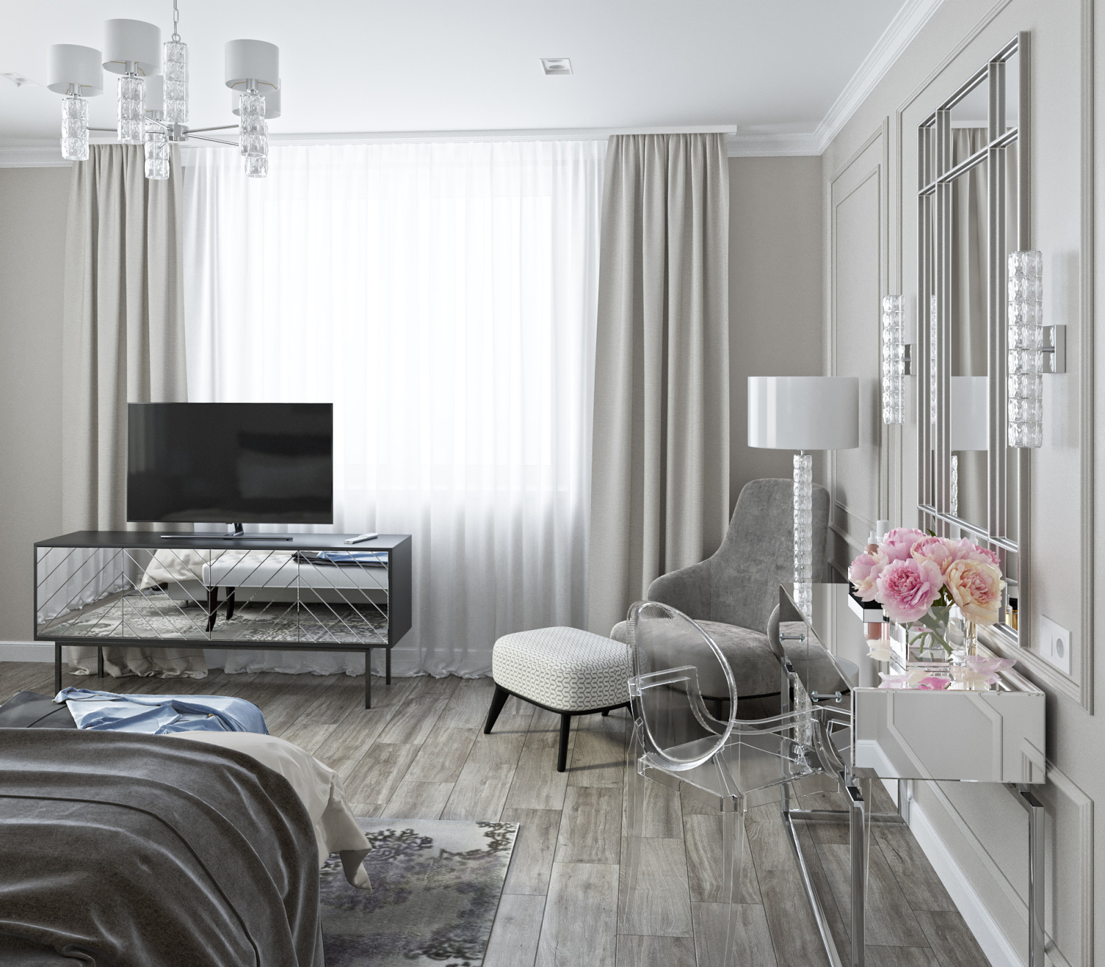 ЖК Заельцовский. Спальня 21,4 м2