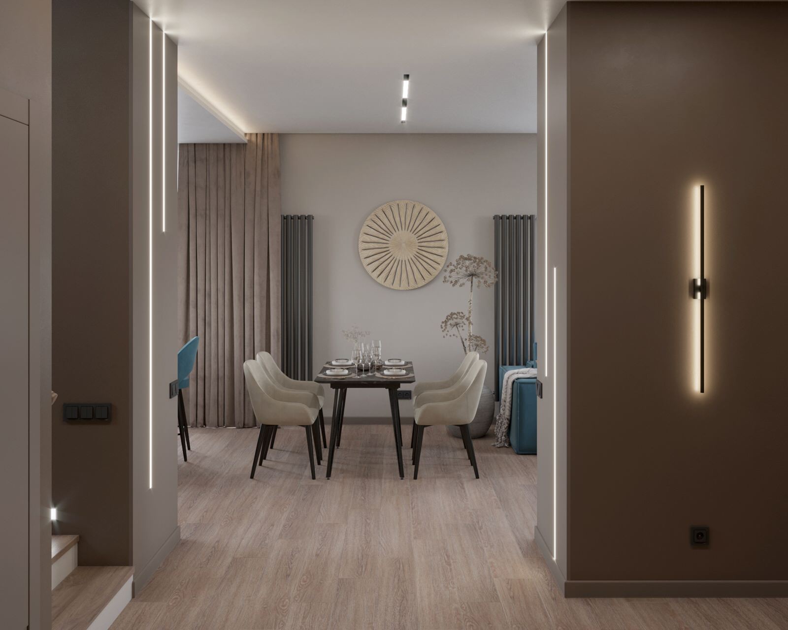 Проект дома в московской области, улица Вишнева