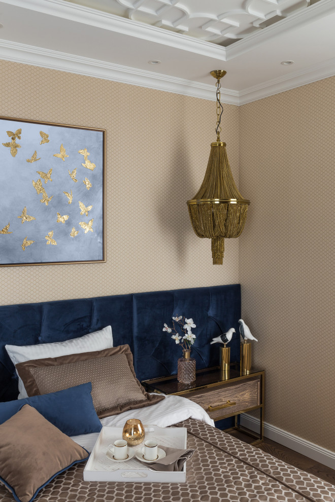 Квартира с сочными акцентами в Неоклассике