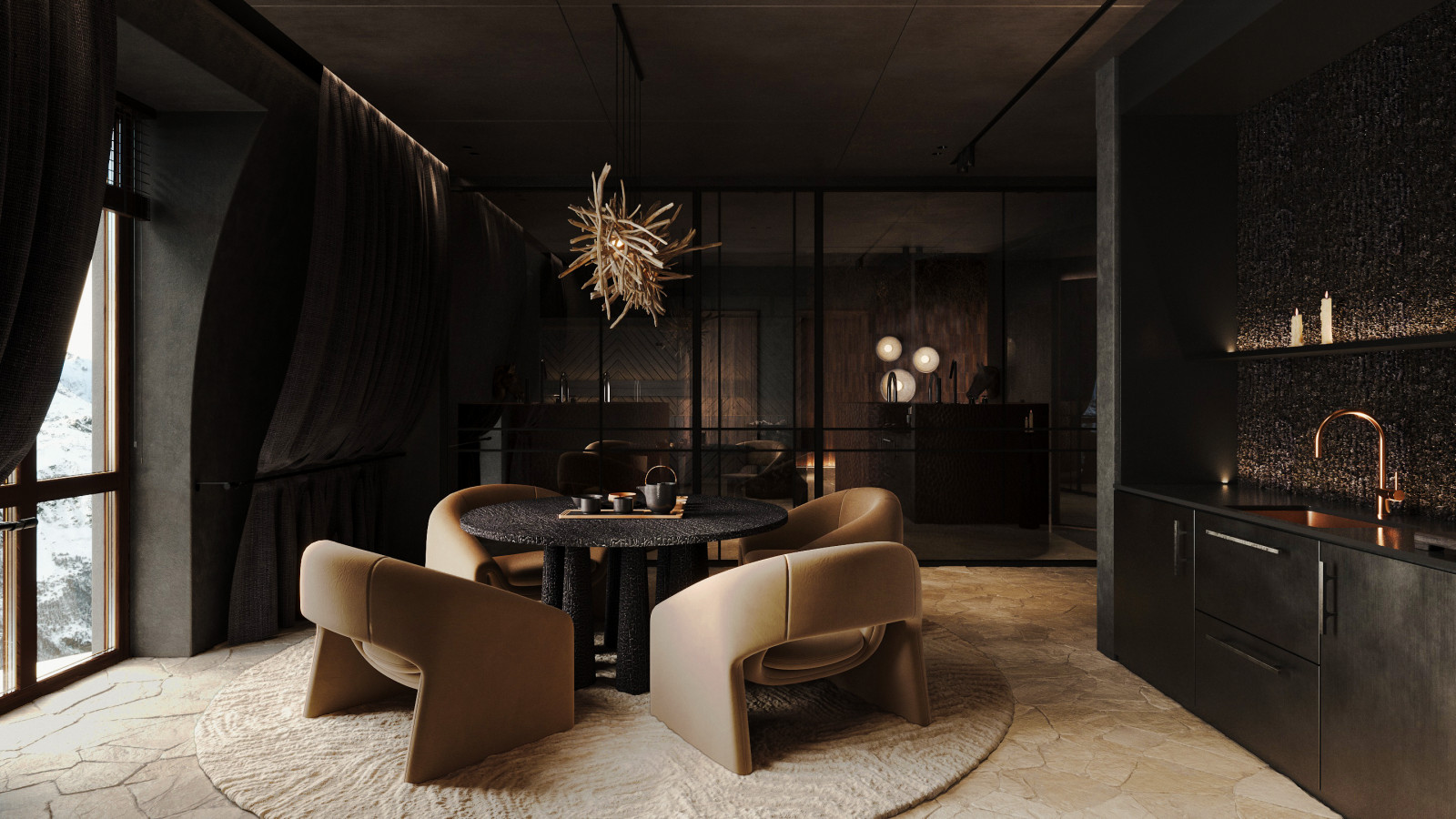 Дизайн проект СПА-комплекса SLEEPY HOLLOW