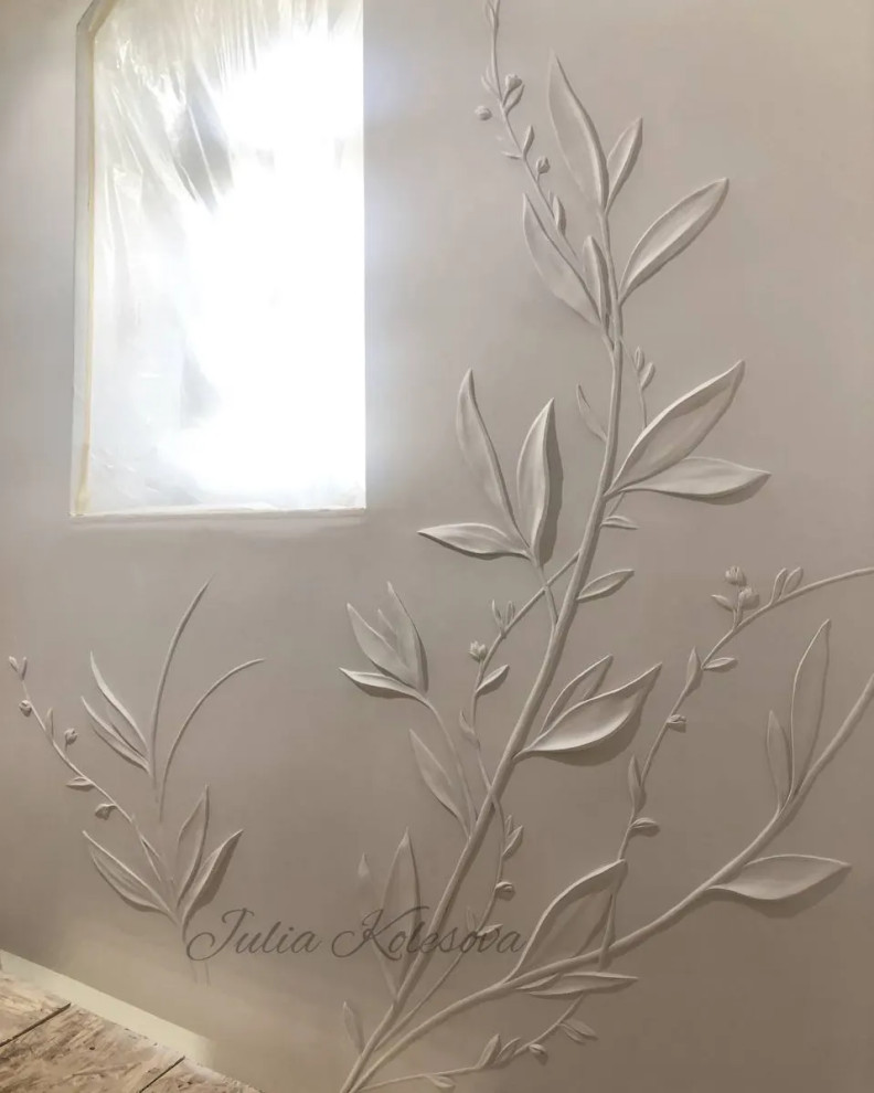 Обложка проекта: барельеф Тропичнский Лес