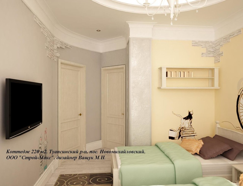 Разработка дизайн проекта коттеджа 220 м2