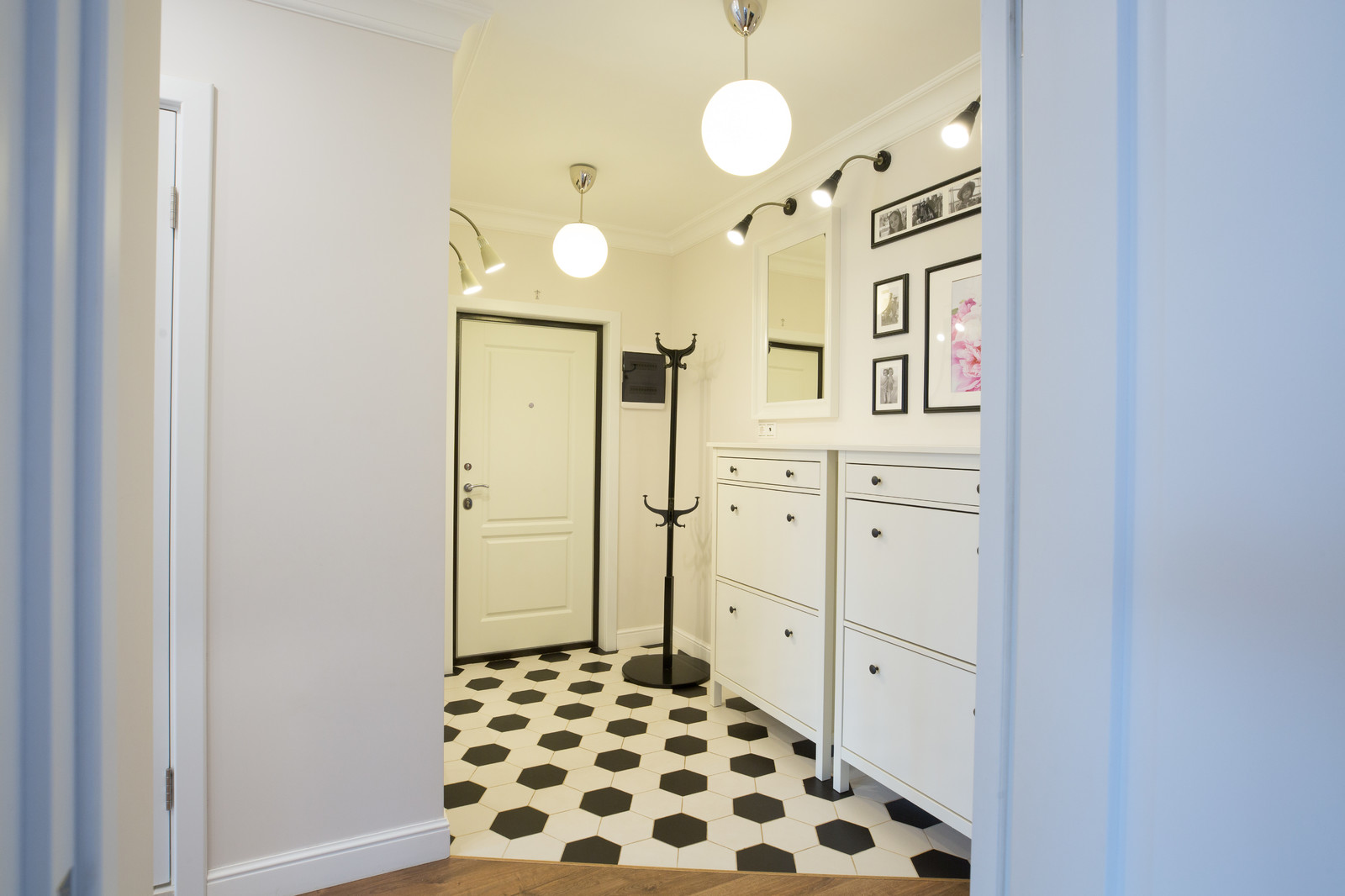 Квартира в доме серии П44 в Скандинавском стиле