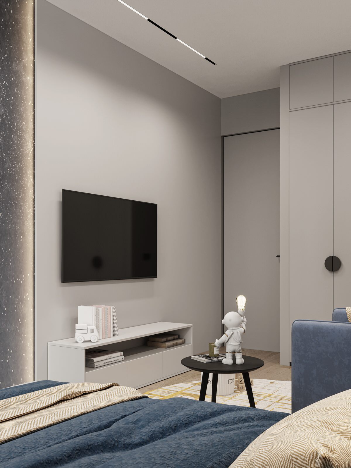 Дизайн-проект квартиры, ЖК Михайловский, Новосибирск