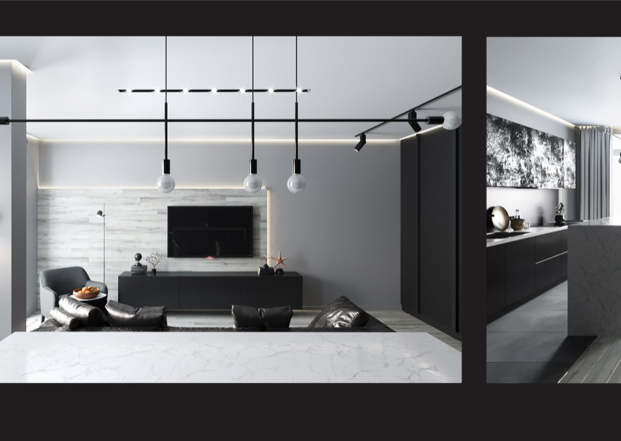 Дизайн проект квартиры для холостяка