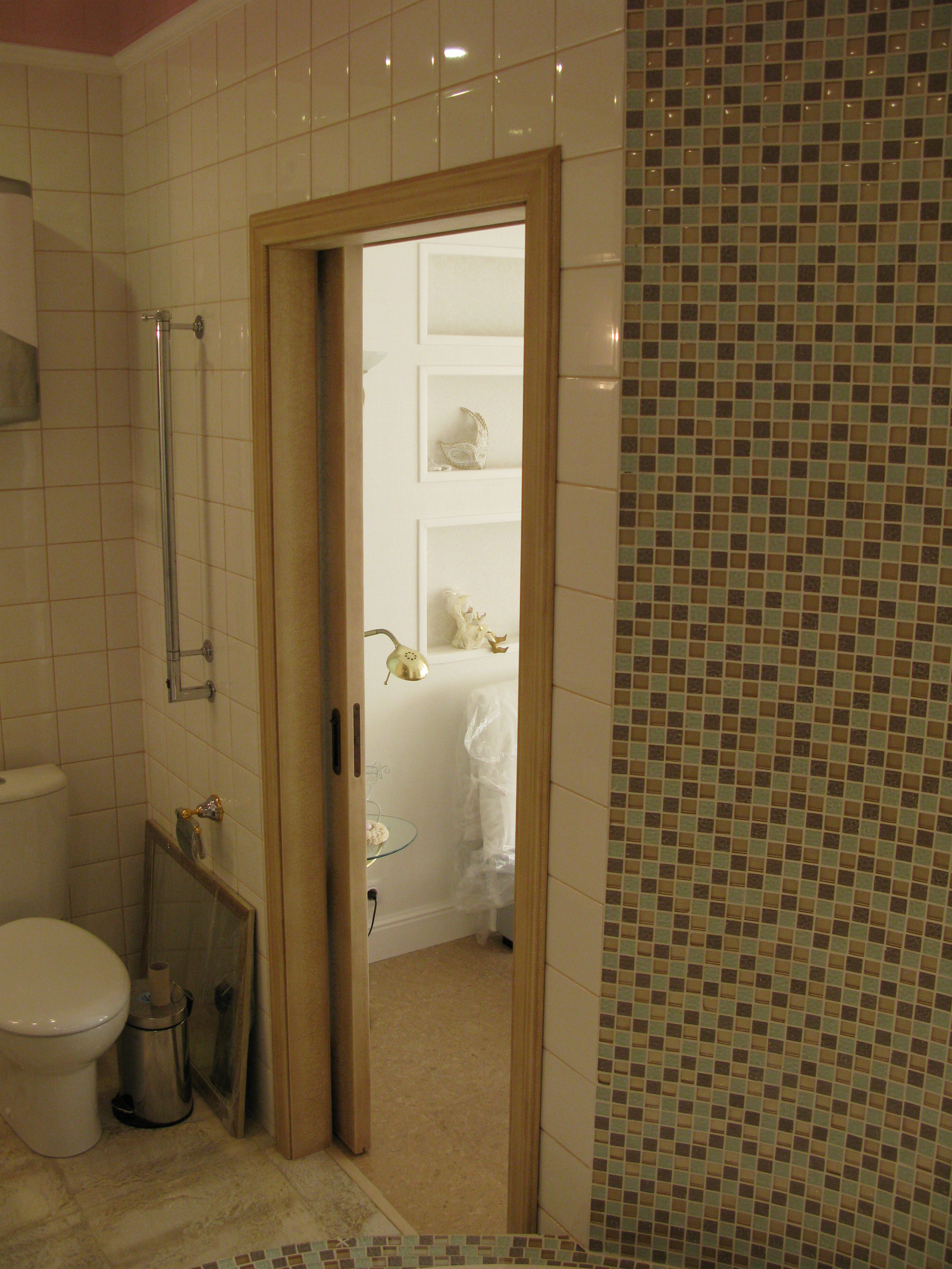 проект квартиры-студии, ванная комната