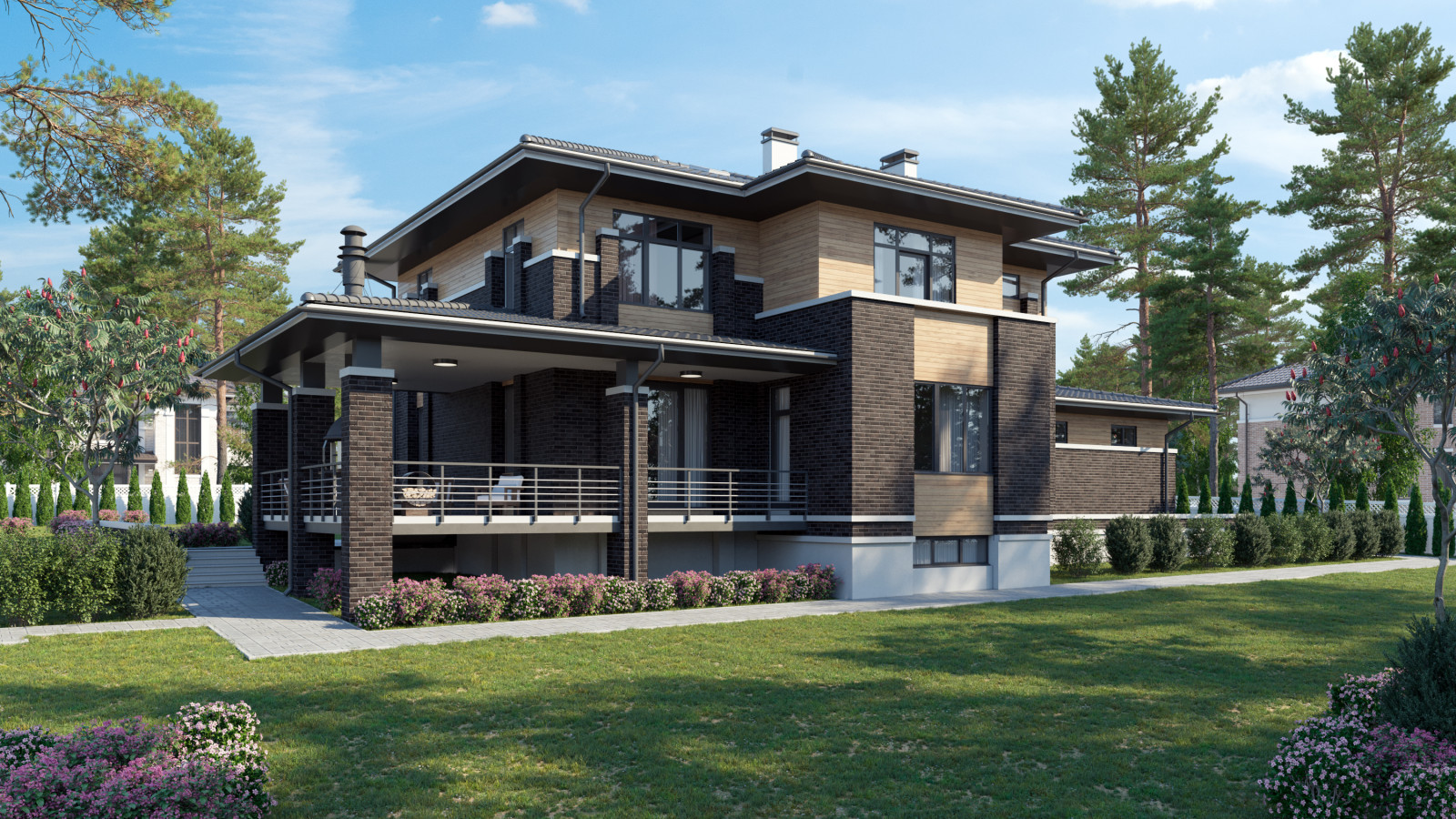 Обложка проекта: Дом Прерий 02