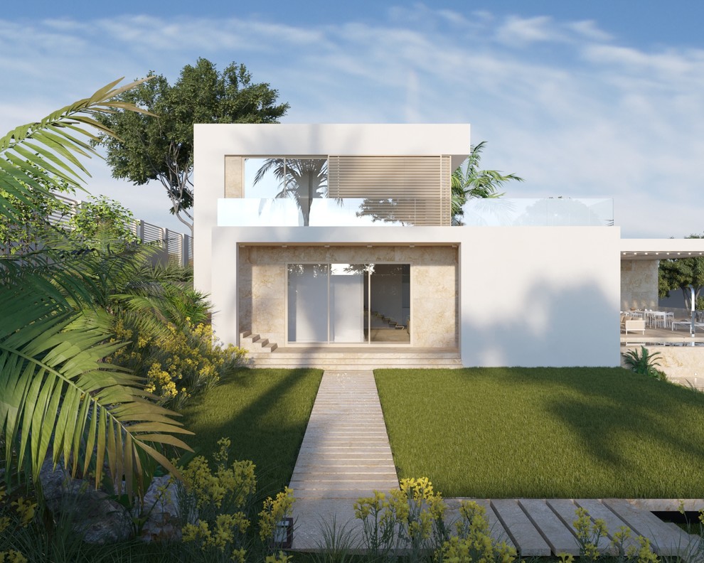 Боковой фасад со стороны сада