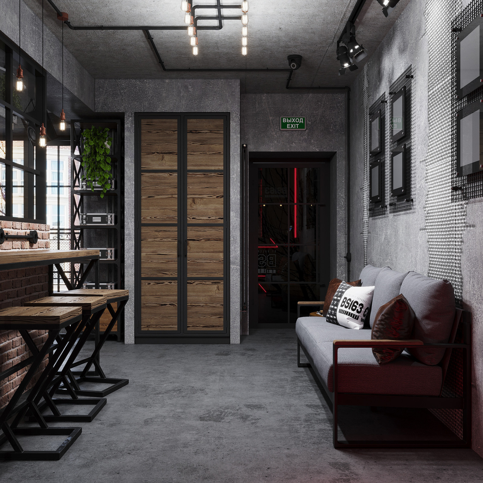 Дизайн барбершопа