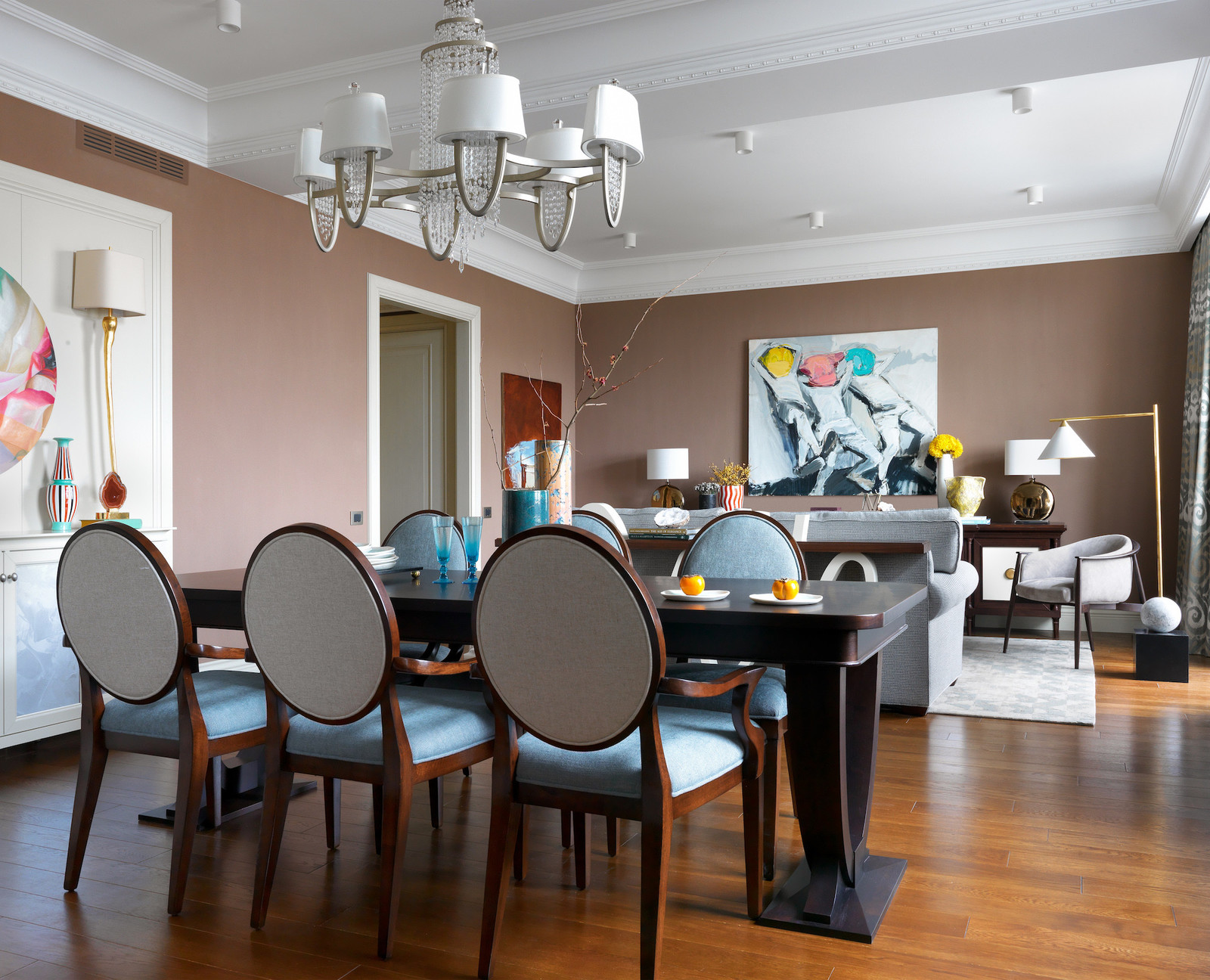 Фотосъемка интерьера квартиры на Фрунзенской набережной для AD