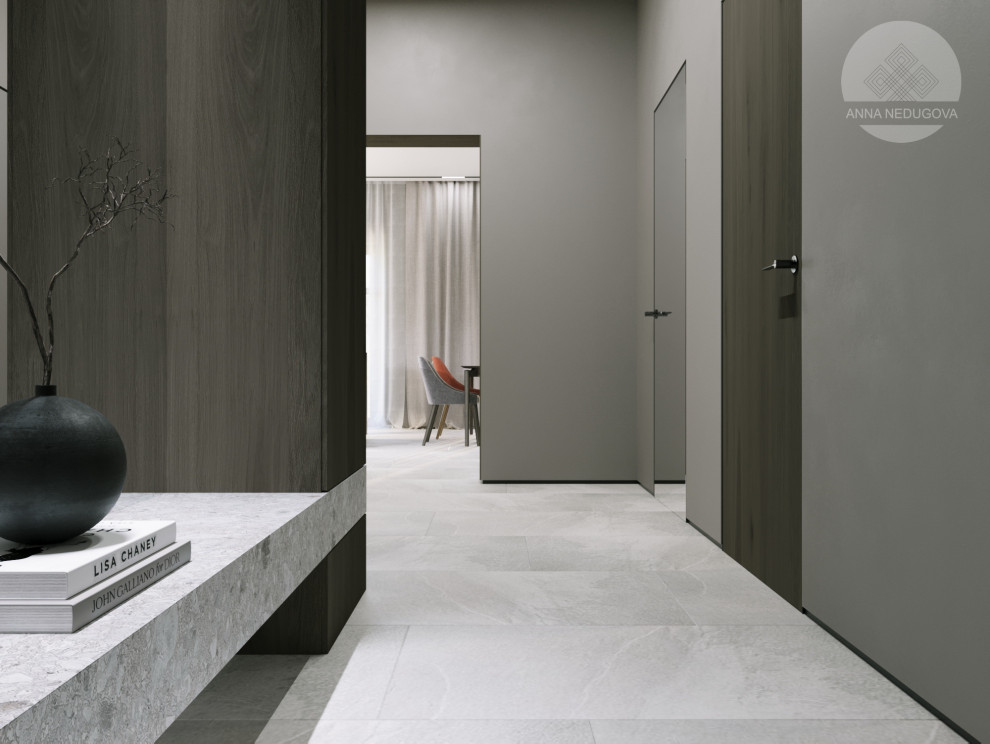 Дизайн проект загородного дома, д. Жаворонки, Московская область.