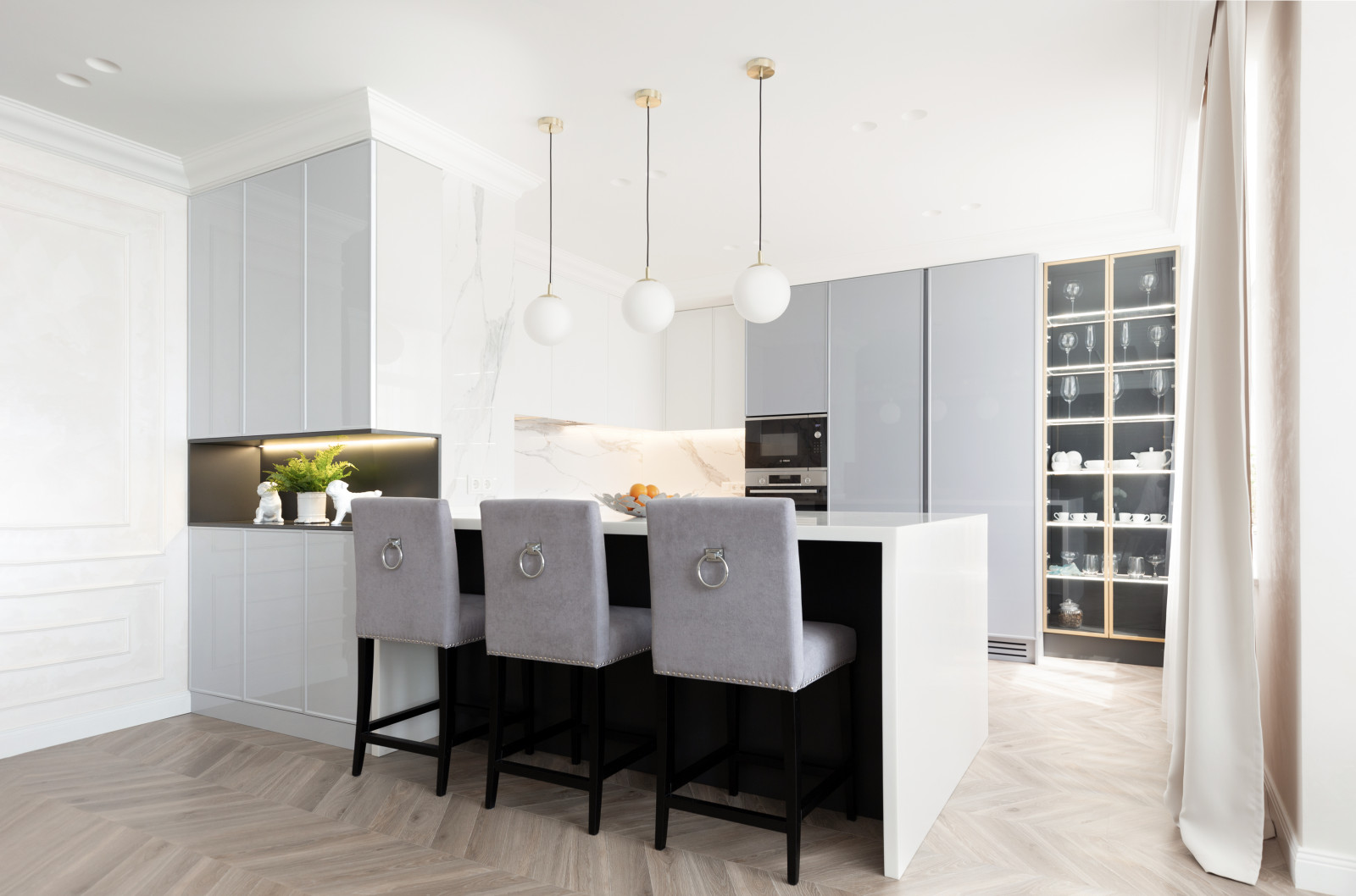 Реализация мебели по дизайн-проекту ЖК «Бажовский Премиум»