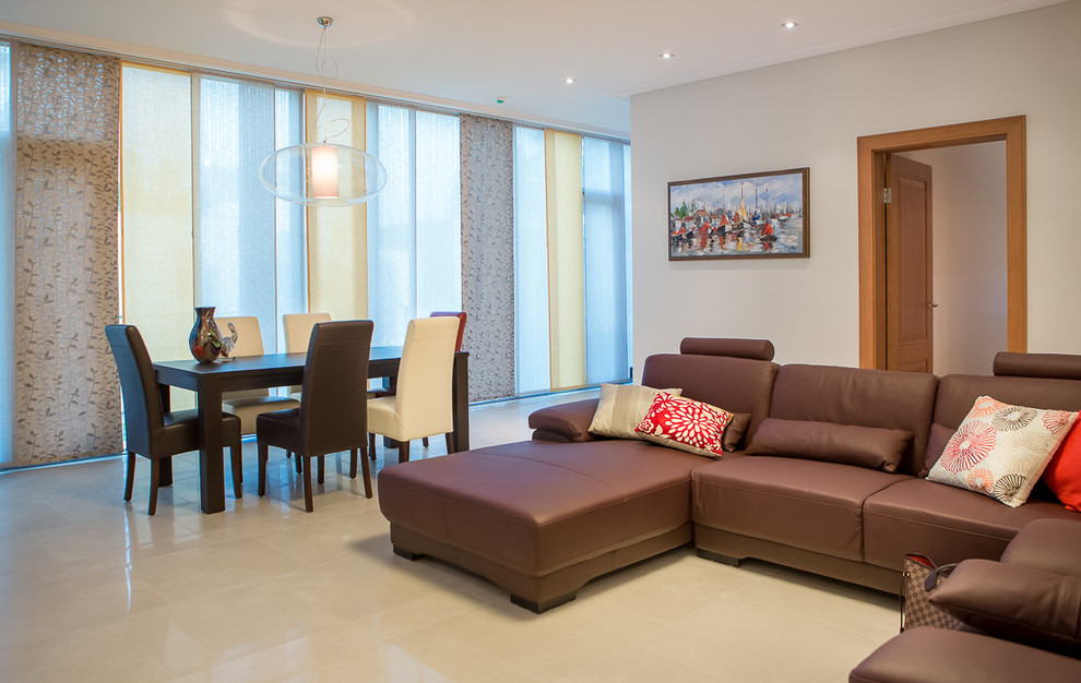 Интерьер квартиры в Юрмале (Дизайнер Наталия Прохорова-Азбукина)