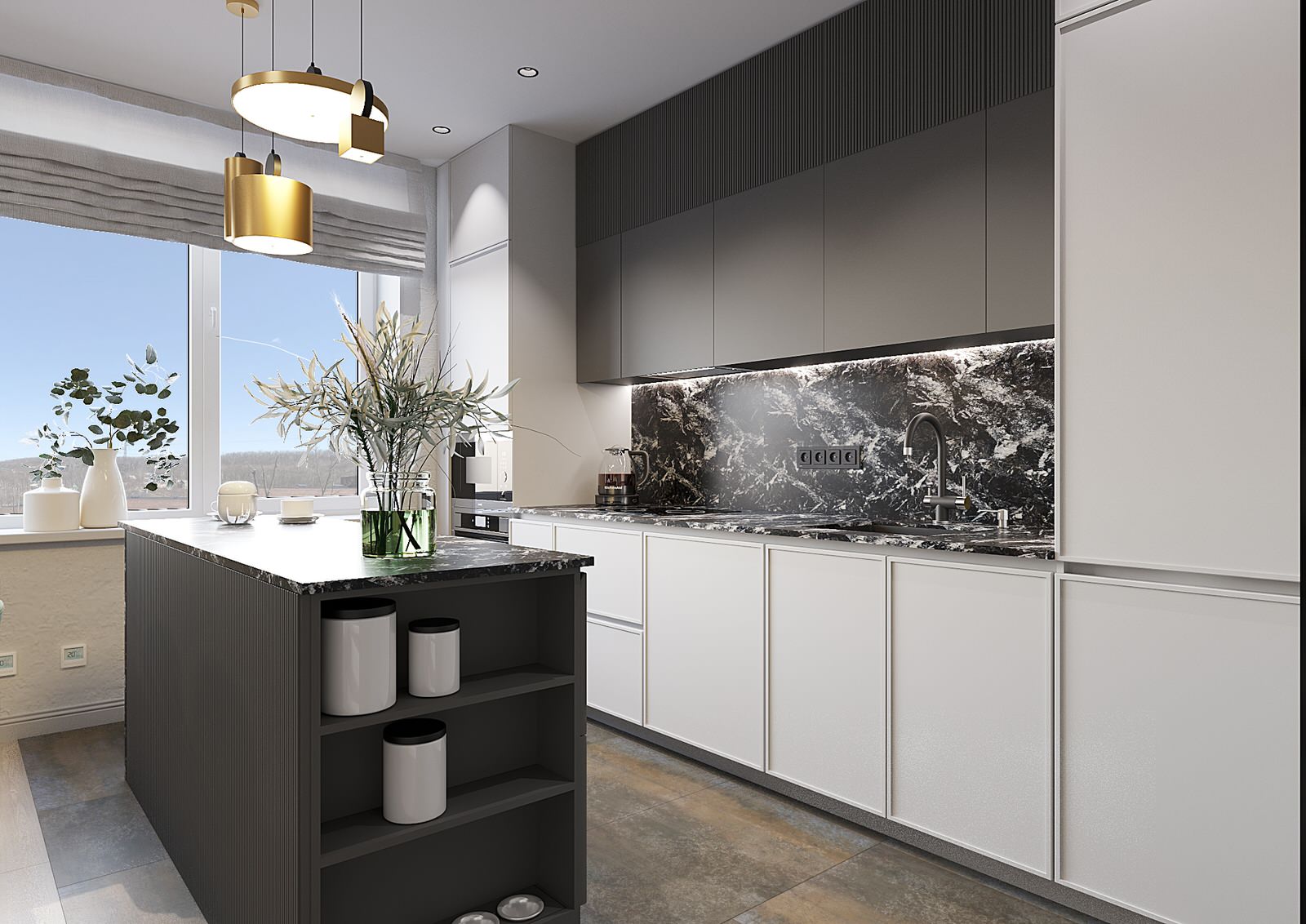 Шикарная квартира в 2 уровня