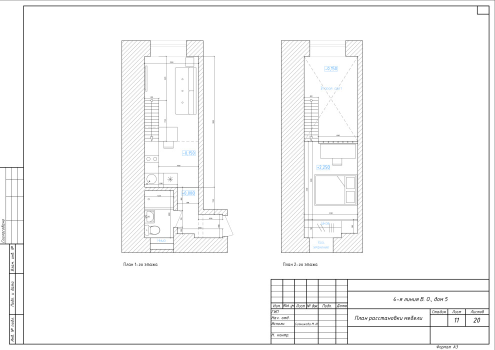 Квартира-студия 30 м²