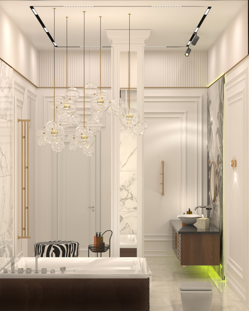 Обложка проекта: Дом 500м2 СПА зона