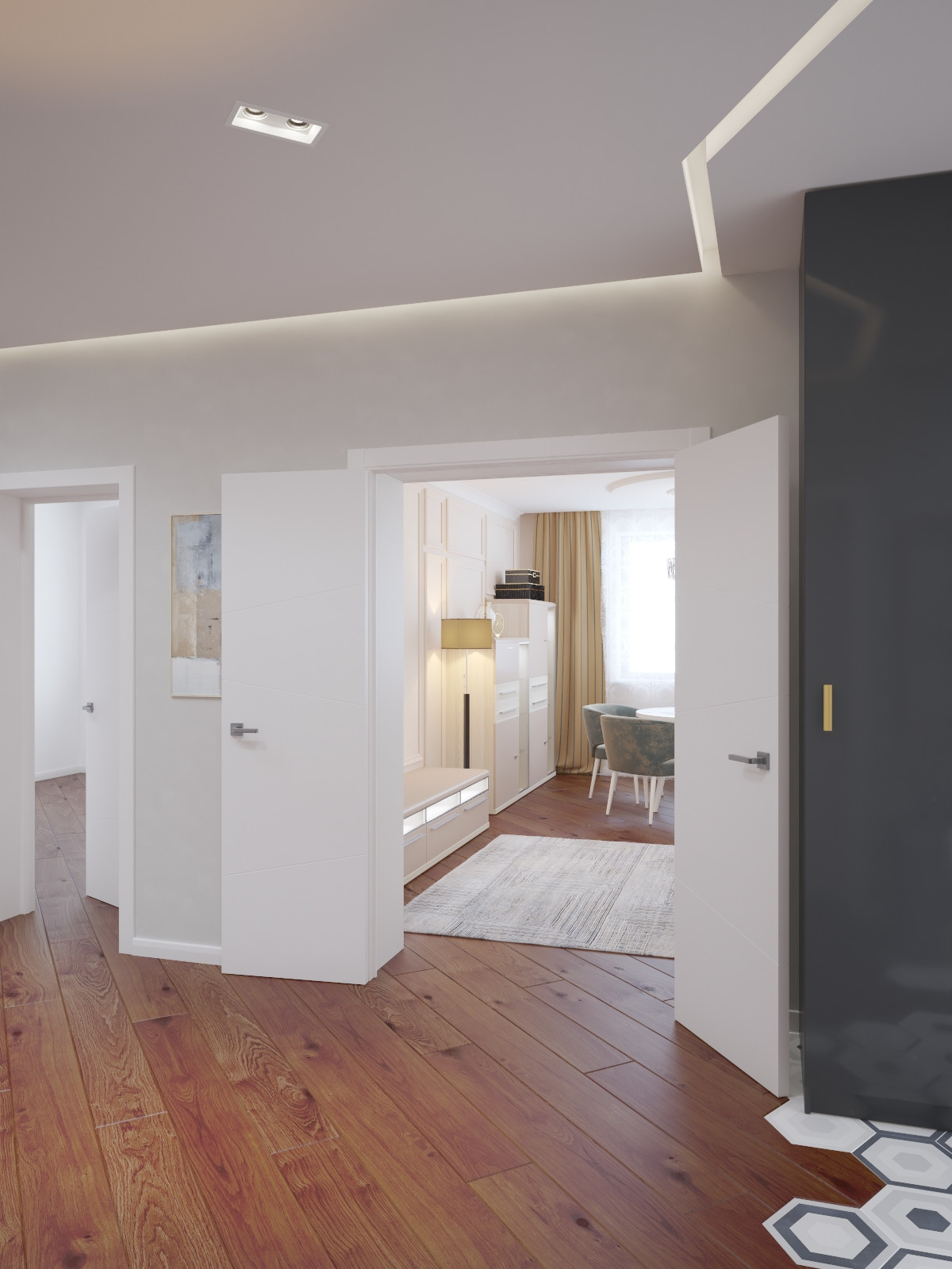 Трехкомнатная квартира / Чебоксары / 2019 год