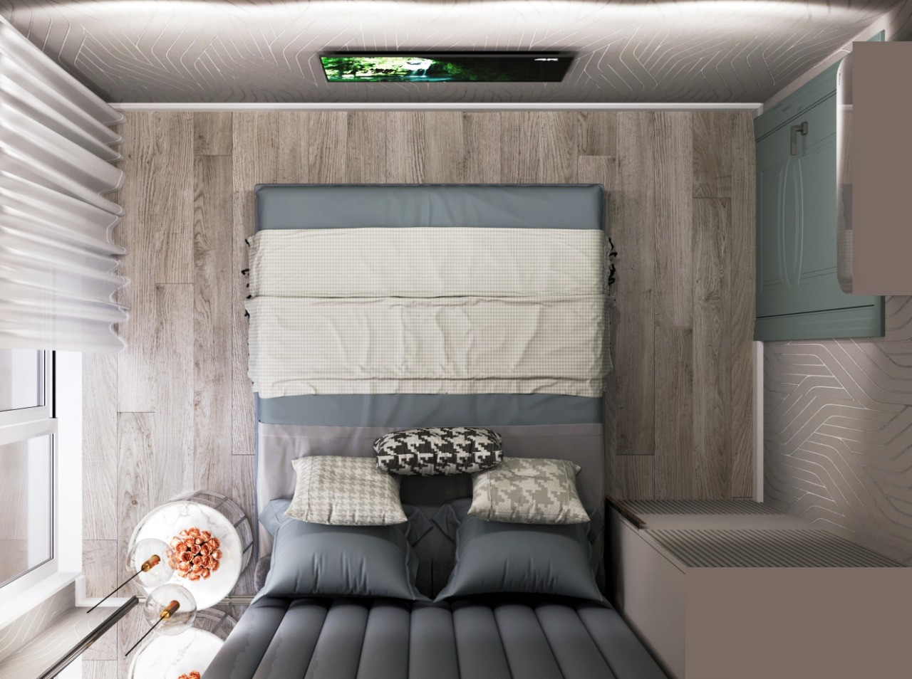 Тепло очага. Спальня.