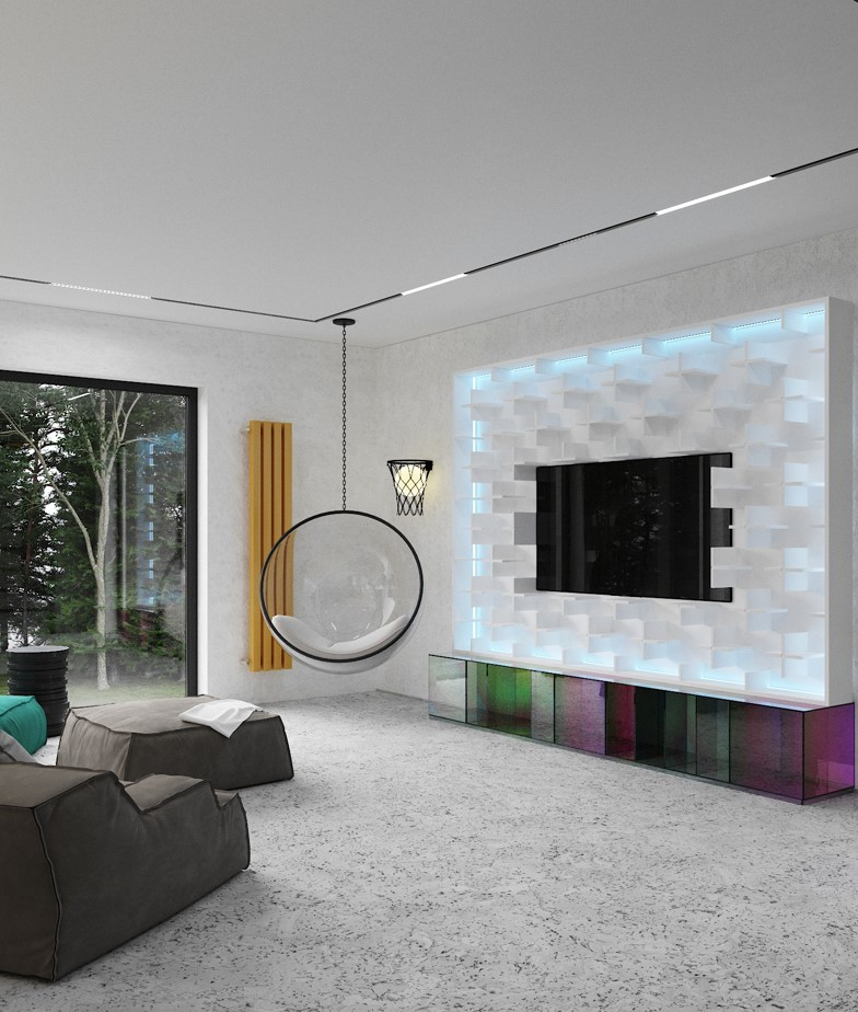 Обложка проекта: Игровая комната в доме.