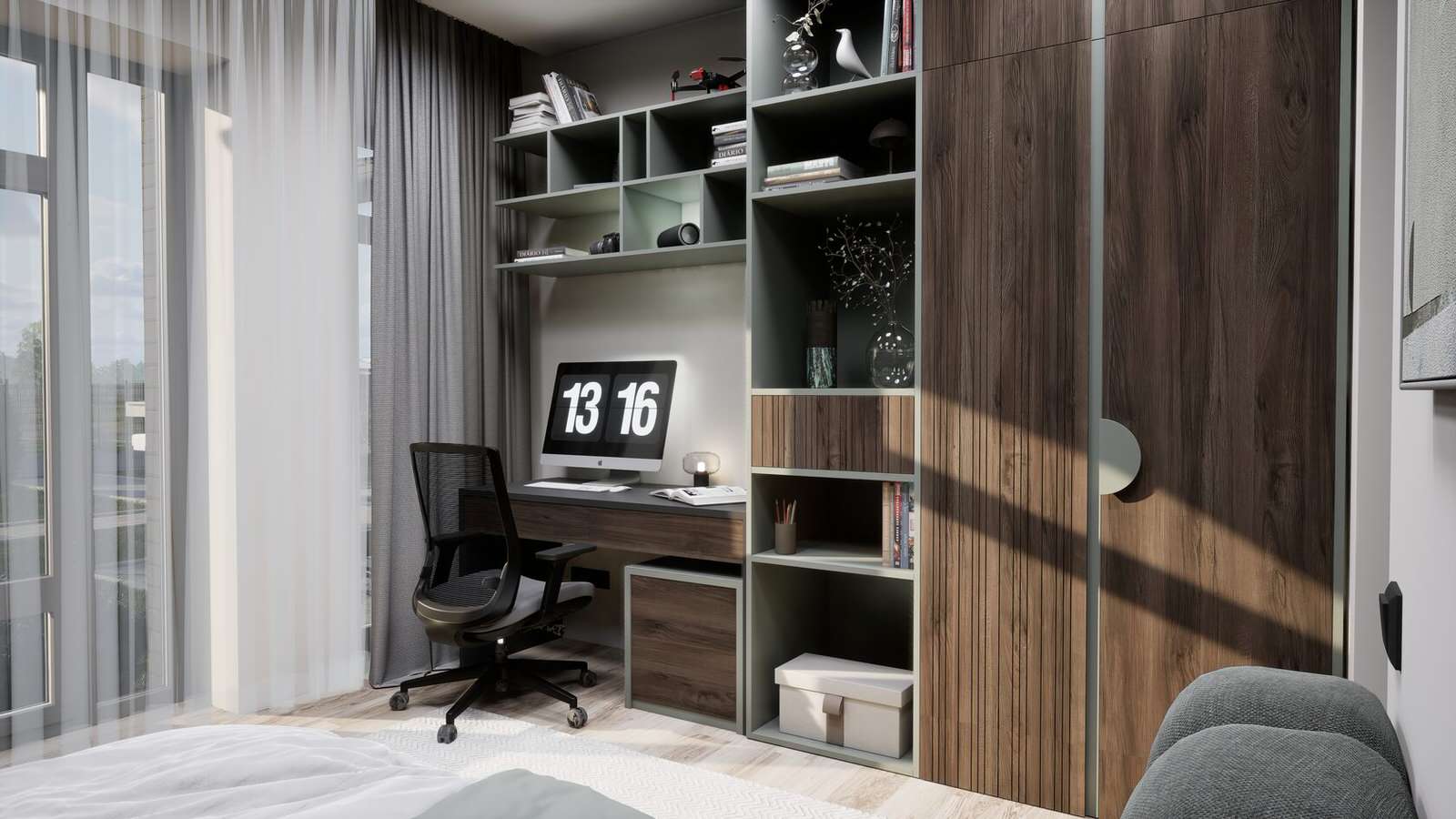 Дизайн интерьера для компании ВамДом (выставка OpenVillage 2024)