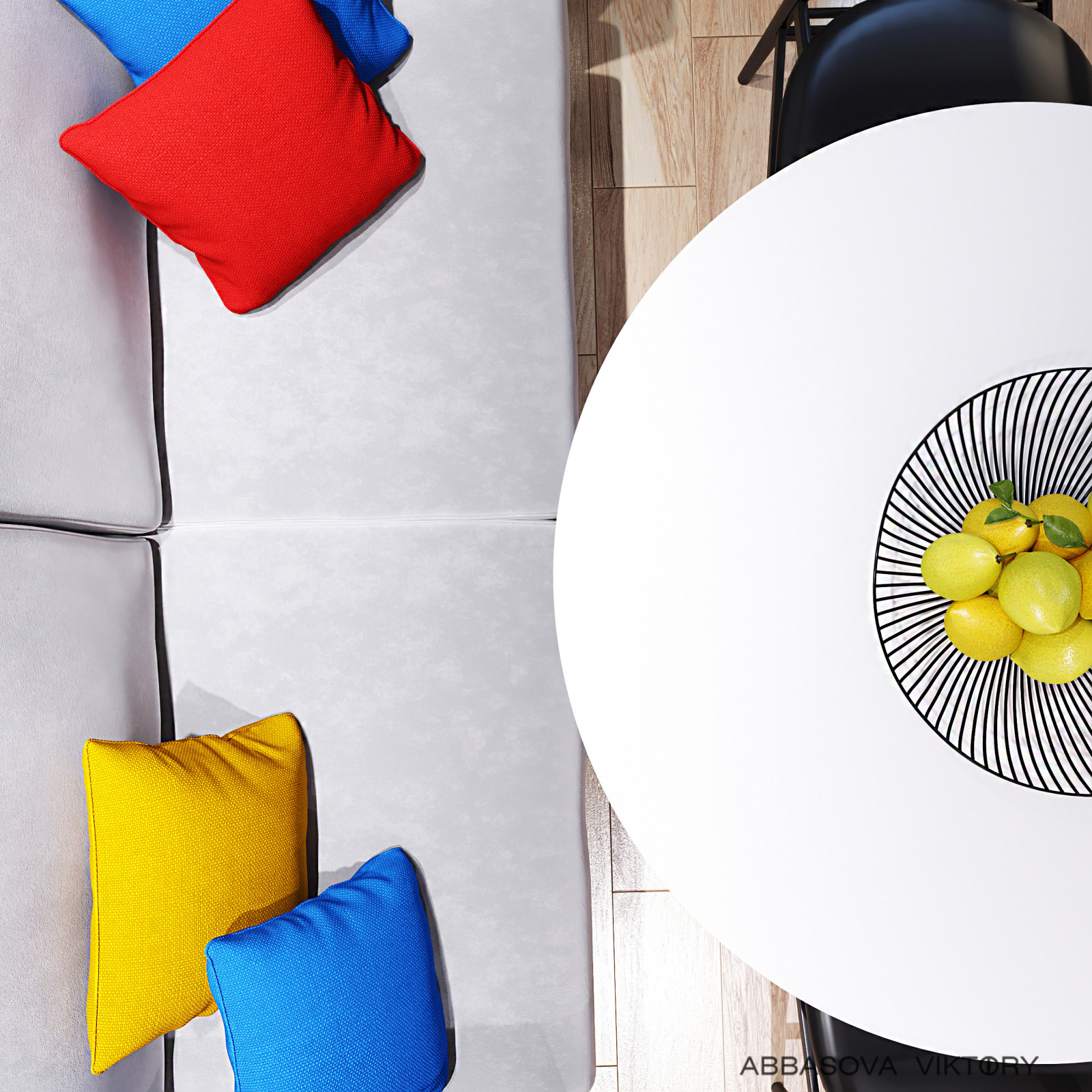 Обложка проекта: КРАСНЫЙ И СИНИЙ