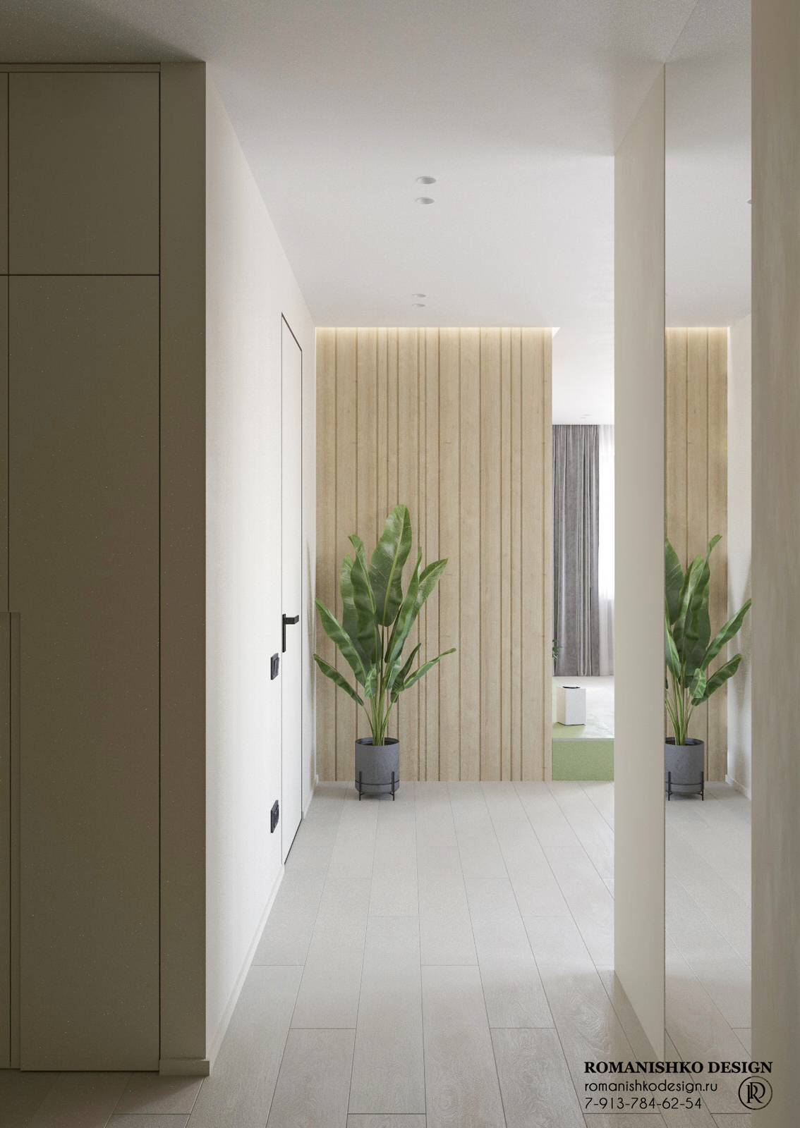 Дизайн интерьера квартиры в ЖК "Чкалов"