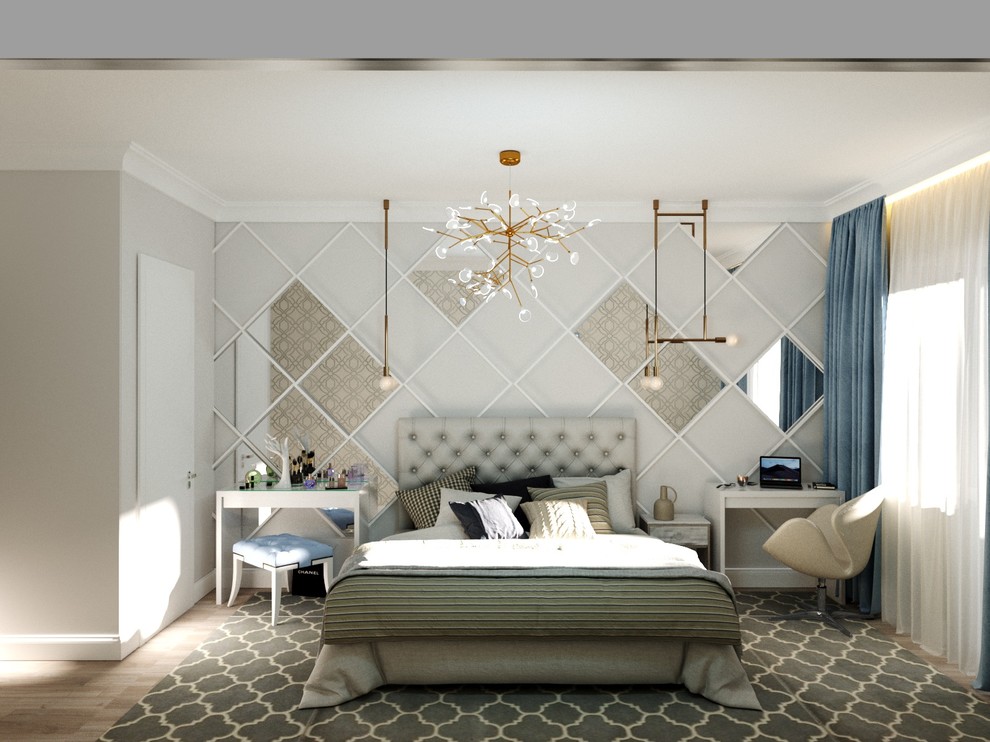 Спальня - рабочий кабинет