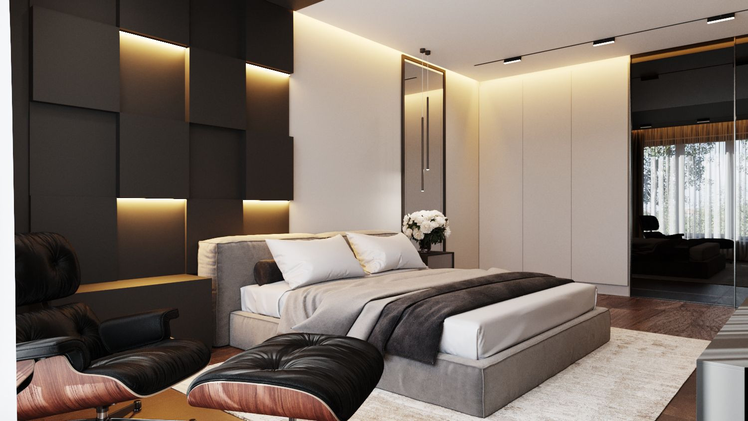 Частный дом // 2 этаж // Дизайн студия Льва Терехова