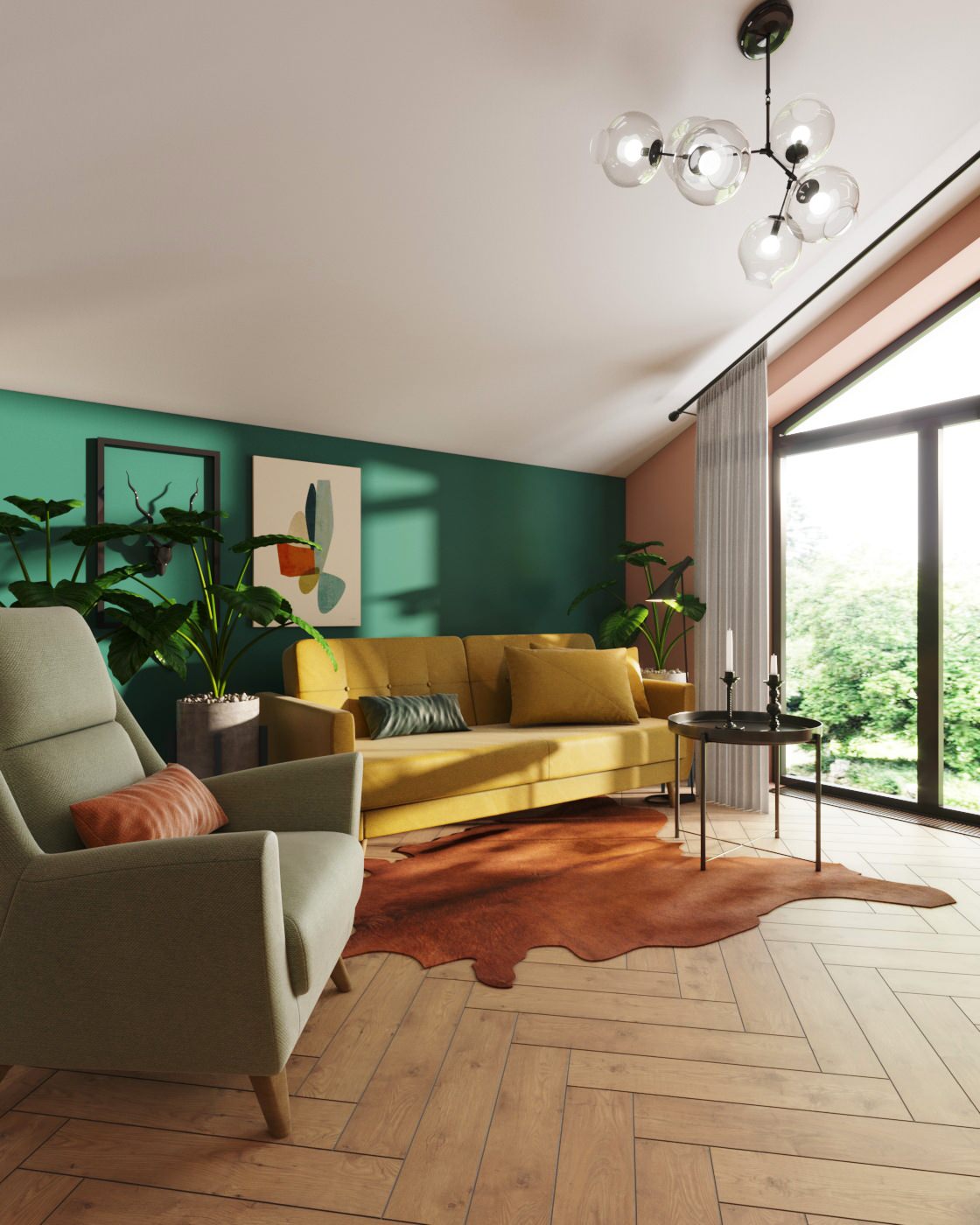 Дом в стиле современный авангард