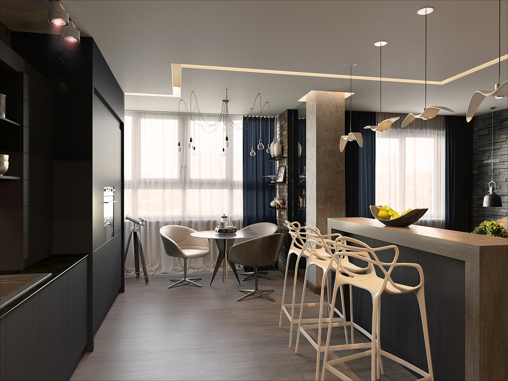 на одном дыхании..