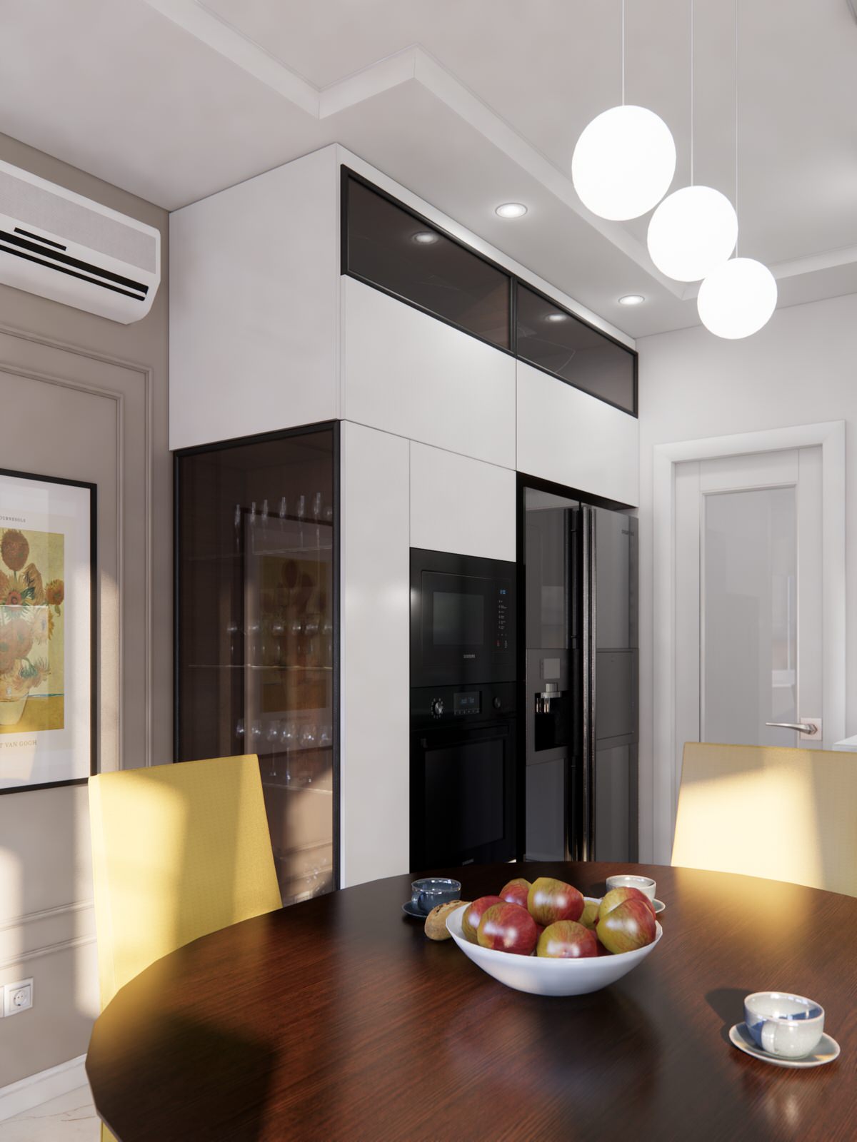 Квартира в стиле Ар-деко с элементами неоклассики в Москве