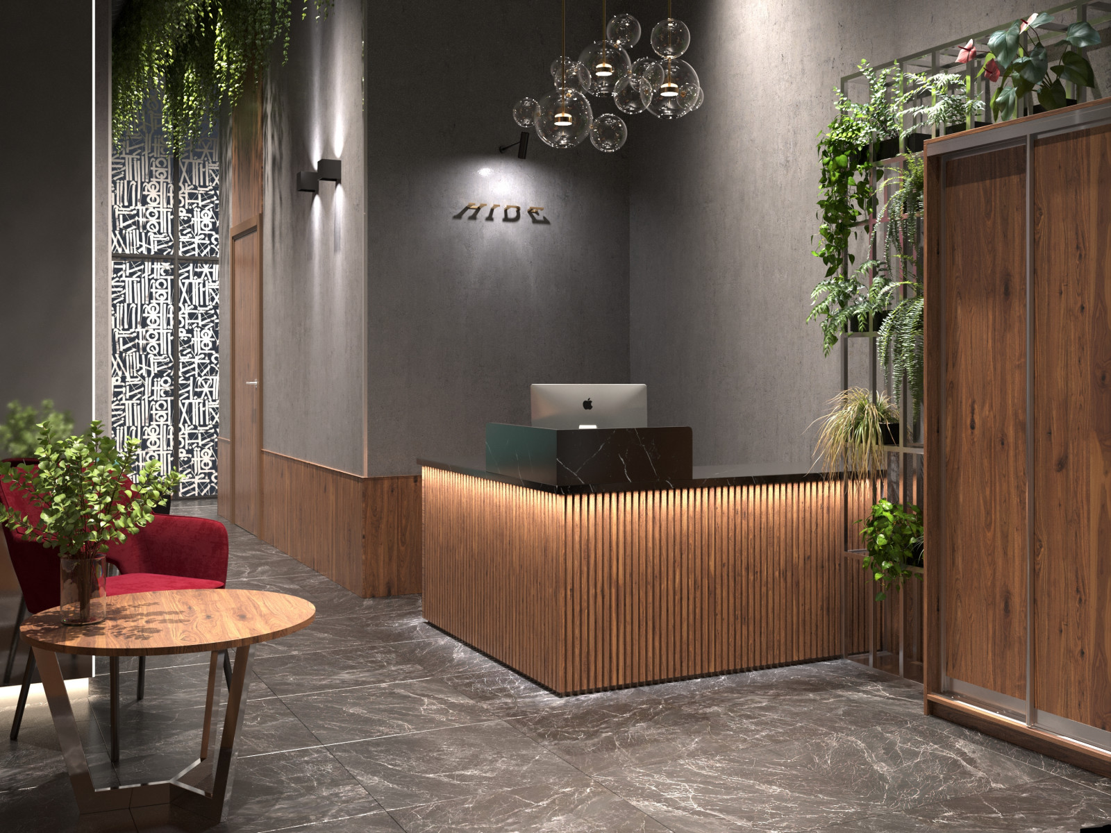 Обложка проекта: Дизайн интерьера салона в стиле лофт