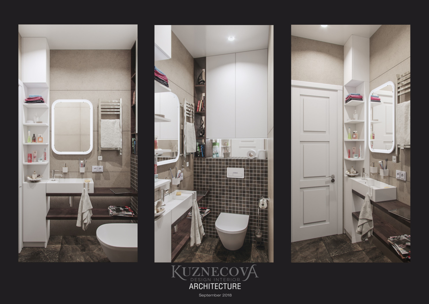 Дизайн проект квартиры 84 кв.м.